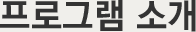 프로그램 소개